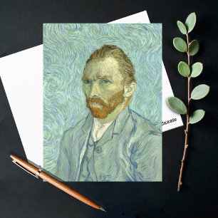 Selbstportrait von Vincent Van Gogh Postkarte