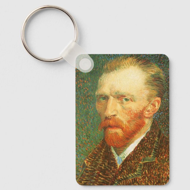 Selbstportrait von Vincent van Gogh Schlüsselanhänger (Vorderseite)