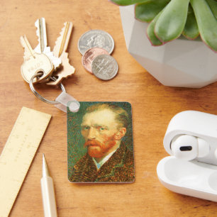 Selbstportrait von Vincent van Gogh Schlüsselanhänger