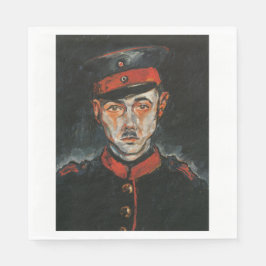 Selbstportrait (von Walter Gramatté) Serviette