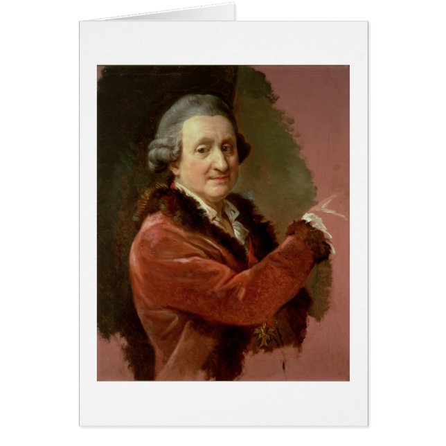 Selbstporträt, 1773-87 (Öl auf Leinwand) (Vorne)