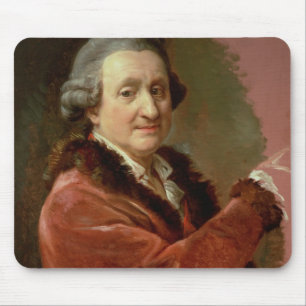 Selbstporträt, 1773-87 (Öl auf Leinwand) Mousepad