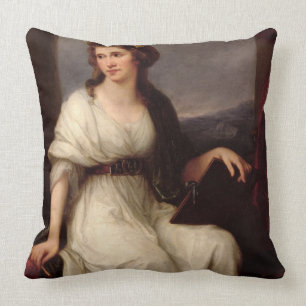 Selbstporträt, 1787 (Öl auf Leinwand) Kissen
