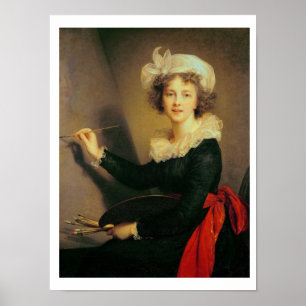 Selbstporträt, 1790 (Öl auf Leinwand) Poster