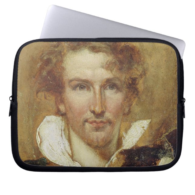 Selbstporträt, 1823 (Öl auf Papier auf Platte) Laptopschutzhülle (Vorderseite)
