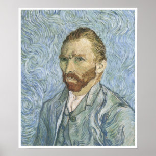 Selbstporträt, 1889, Vincent van Gogh Poster