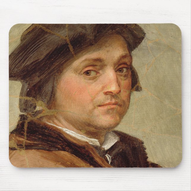 Selbstporträt 2 mousepad (Vorne)