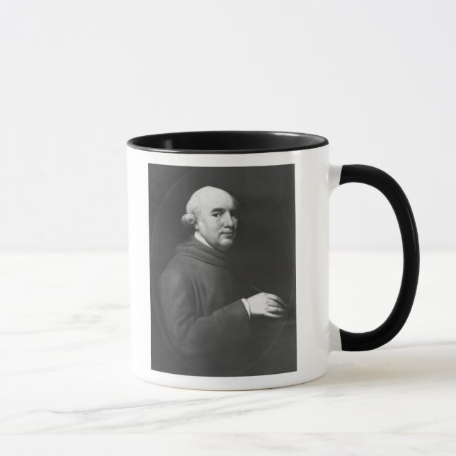 Selbstporträt 4 Georges Stubbs | Tasse (Rechts)