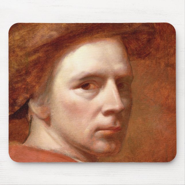 Selbstporträt, c.1830s (Öl auf Leinwand) Mousepad (Vorne)