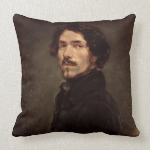 Selbstporträt, c.1840 (Öl auf Leinwand) (sehen S Kissen