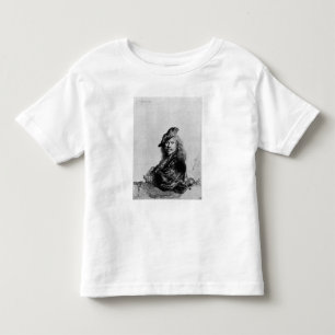 Selbstporträt, das auf einer Steinschwelle, 1639 Kleinkind T-shirt