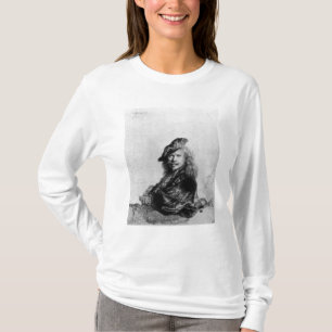 Selbstporträt, das auf einer Steinschwelle, 1639 T-Shirt