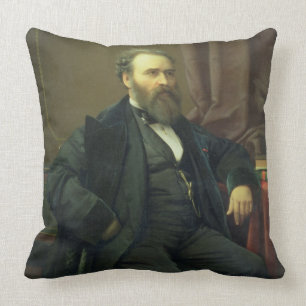 Selbstporträt des Künstlers, 1869 (Öl auf Kissen