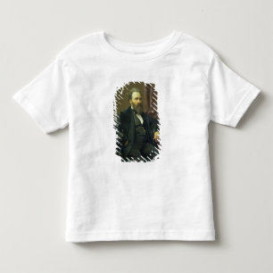 Selbstporträt des Künstlers, 1869 (Öl auf Kleinkind T-shirt