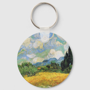 Selbstporträt durch Vincent van Gogh Schlüsselanhänger