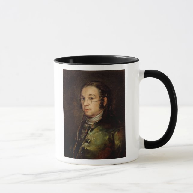 Selbstporträt Francisco Jose de Goya y Lucientes | Tasse (Rechts)