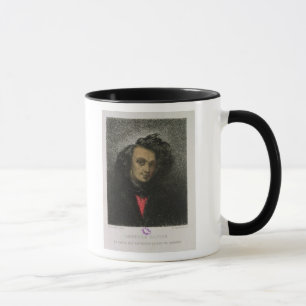 Selbstporträt, gekleidet für 'Hernani Tasse