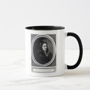Selbstporträt, graviert von John Fillian Tasse