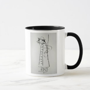 Selbstporträt Henrides Toulouse-Lautrec , c.1885 Tasse