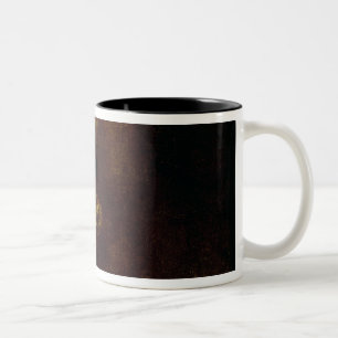 Selbstporträt herein im Alter von 63, 1669 Zweifarbige Tasse