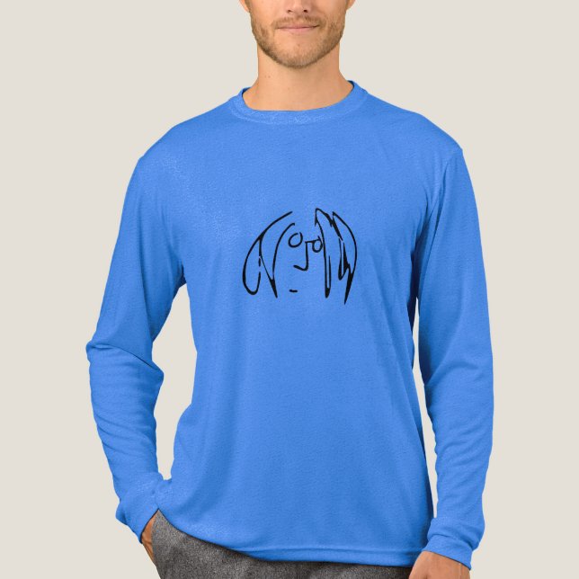 Selbstporträt Lennon Tri-Blend Shirt (Vorderseite)