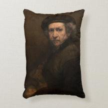 Selbstporträt mit Barett durch Rembrandt