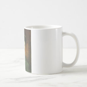 Selbstporträt mit dunklem Filzhut Kaffeetasse