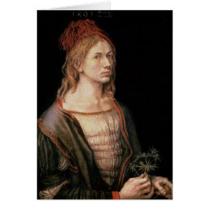 Selbstporträt mit einer Distel, 1493