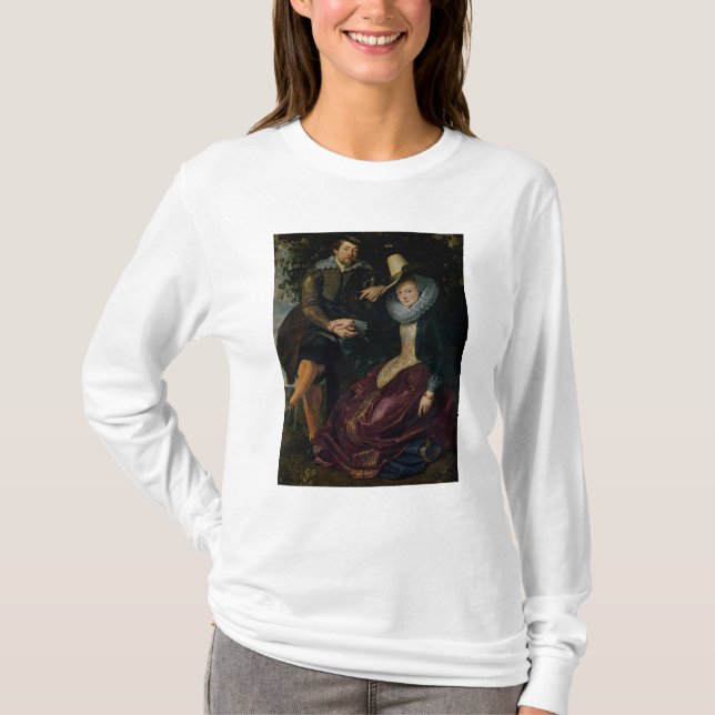 Selbstporträt mit Isabella Brandt T-Shirt (Vorderseite)
