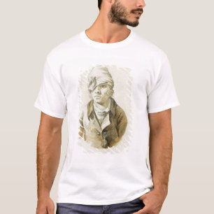 Selbstporträt mit Kappen-und Augen-Flecken T-Shirt