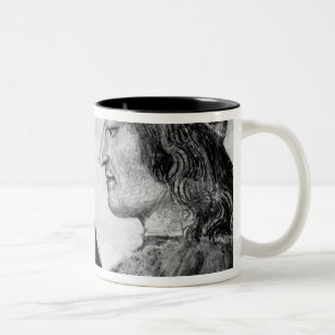Selbstporträt mit Niccolo Franceschi Zweifarbige Tasse