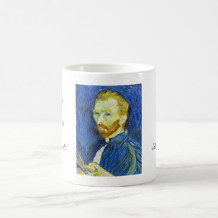 Selbstporträt mit Pallette Vincent van Gogh Kaffeetasse