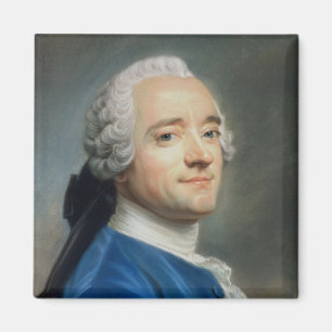 Selbstporträt mit Spitze Jabot Magnet