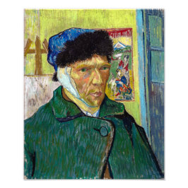 Selbstporträt mit verbanntem Ohr | Van Gogh | Fotodruck