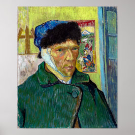 Selbstporträt mit verbanntem Ohr | Van Gogh | Poster