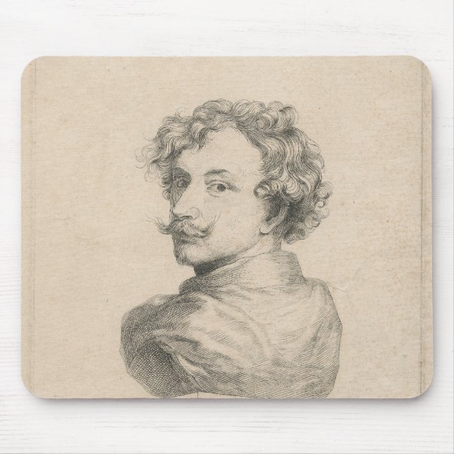 Selbstporträt Mousepad (Vorne)