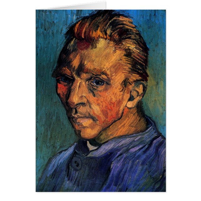 Selbstporträt ohne Bart von Vincent van Gogh (Vorne)