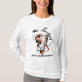 Selbstporträt-T-Shirt JIMS CHANNON T-Shirt