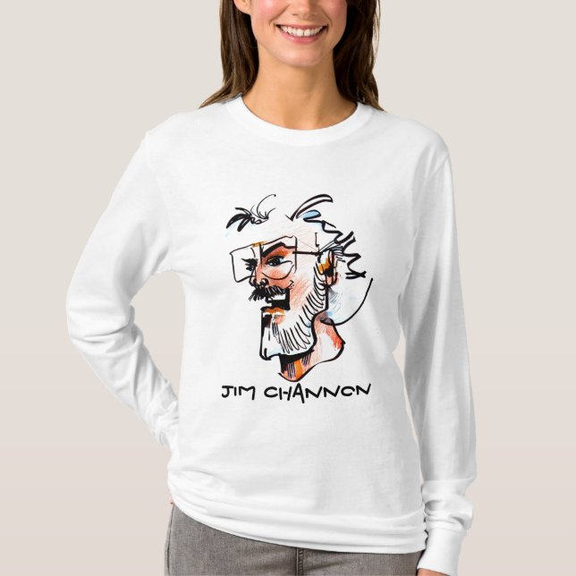 Selbstporträt-T-Shirt JIMS CHANNON T-Shirt (Vorderseite)
