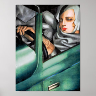 Selbstporträt   Tamara De Lempicka   Poster