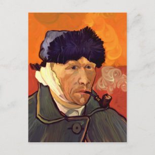 Selbstporträt Vincent 1889 Postkarte