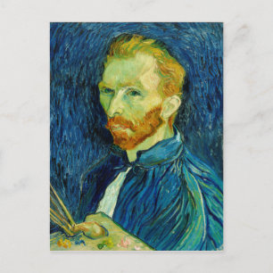 Selbstporträt Vincent Van Gogh 1889 Postkarte