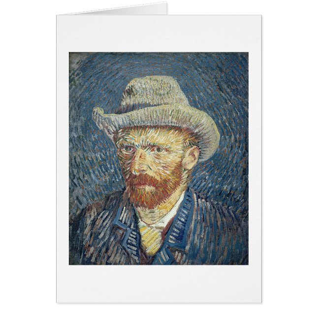 Selbstporträt Vincent van Goghs | mit geglaubtem (Vorne)