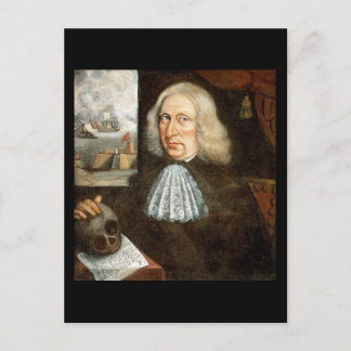 Selbstporträt von Kapitän Thomas Smith Postkarte