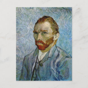 Selbstporträt von Van Gogh Postkarte