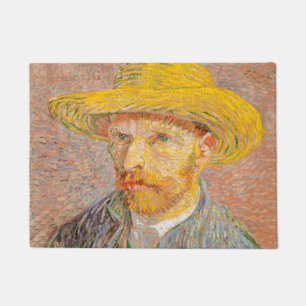 Selbstporträt von Vincent Van Gogh, impressionisti Fußmatte