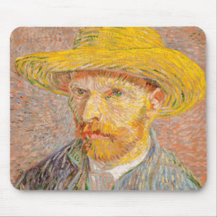 Selbstporträt von Vincent Van Gogh, impressionisti Mousepad