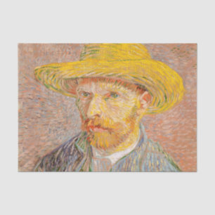 Selbstporträt von Vincent Van Gogh, impressionisti Seidenpapier