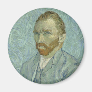 Selbstporträt von Vincent Van Gogh Klassisches Kun Magnet