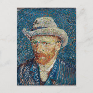 Selbstporträt von Vincent van Gogh Postkarte